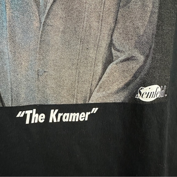 The Kramer Seinfeld T Shirt Black size Small - Picture 4 of 6